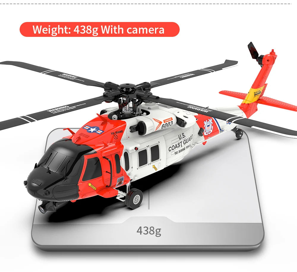 YXZNRC F09-S Flybarless RC Helicopter, YXZNRC F09-