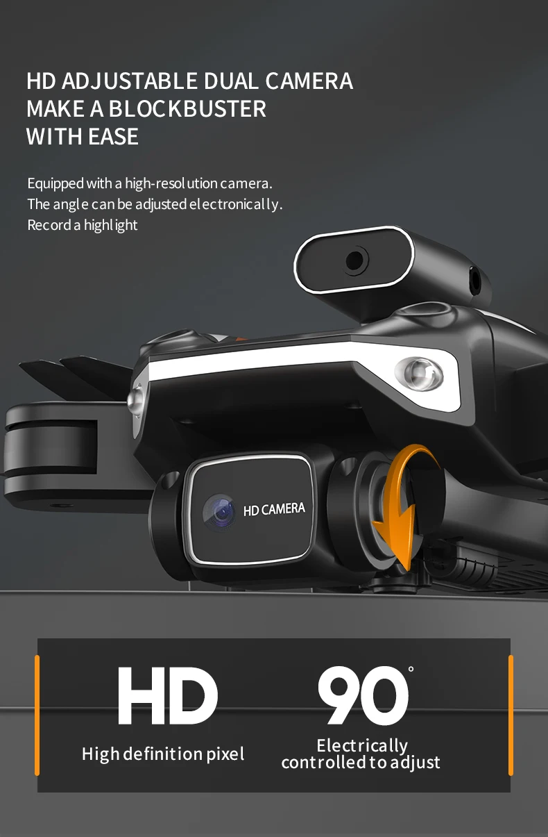 JJRC X25 Drone, HD ADJUSTABLE DUAL CAMERA MAKE ABLOCKBUSTER WITH