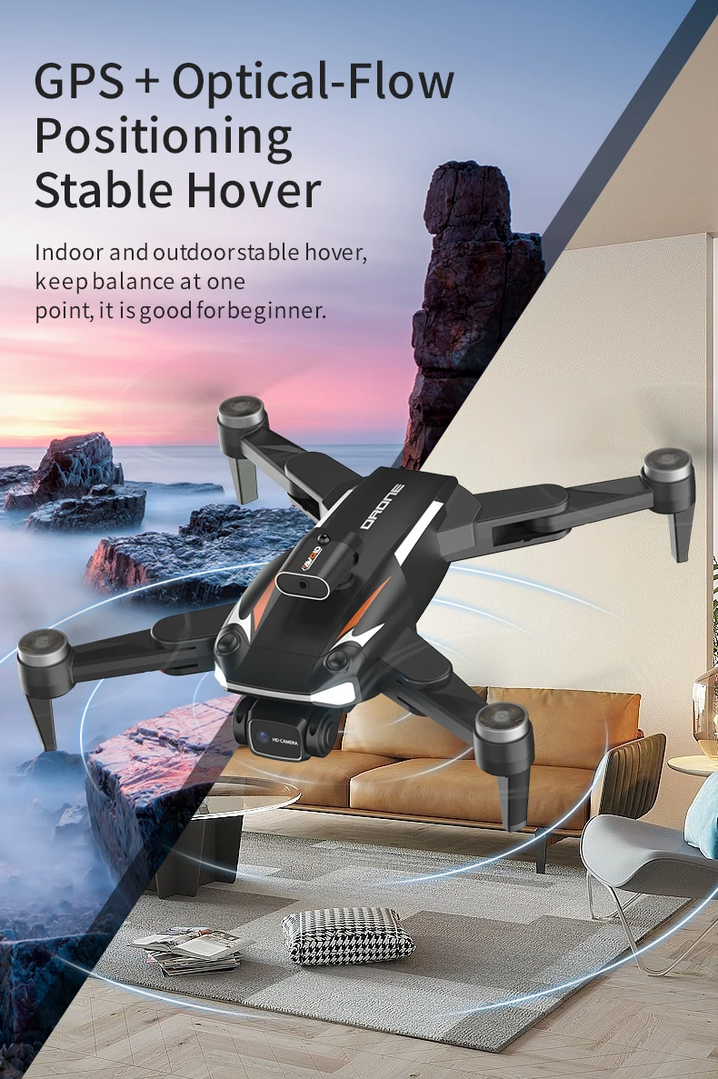 JJRC X25 Drone, GPS + Optical-Flow Positioning Stable Hover Indoor andoutdoorstable