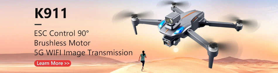 SG907 MAX Drone, K911 ESC Control 90 Brushless Motor 5G WIFI Image Transmission