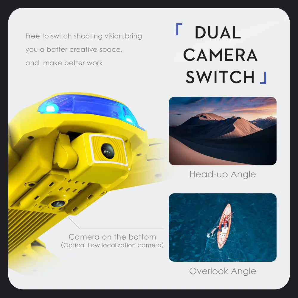 2024 New GPS Drone - 6K HD Camera Professional Aerial Photography Brushless Foldable Quadcopter FPV WIFI RC Distance 2000M Gifts Professional Camera Drone 9 2024 New GPS Drone, free to switch shooting vision bring DUAL YOU batter creative space,