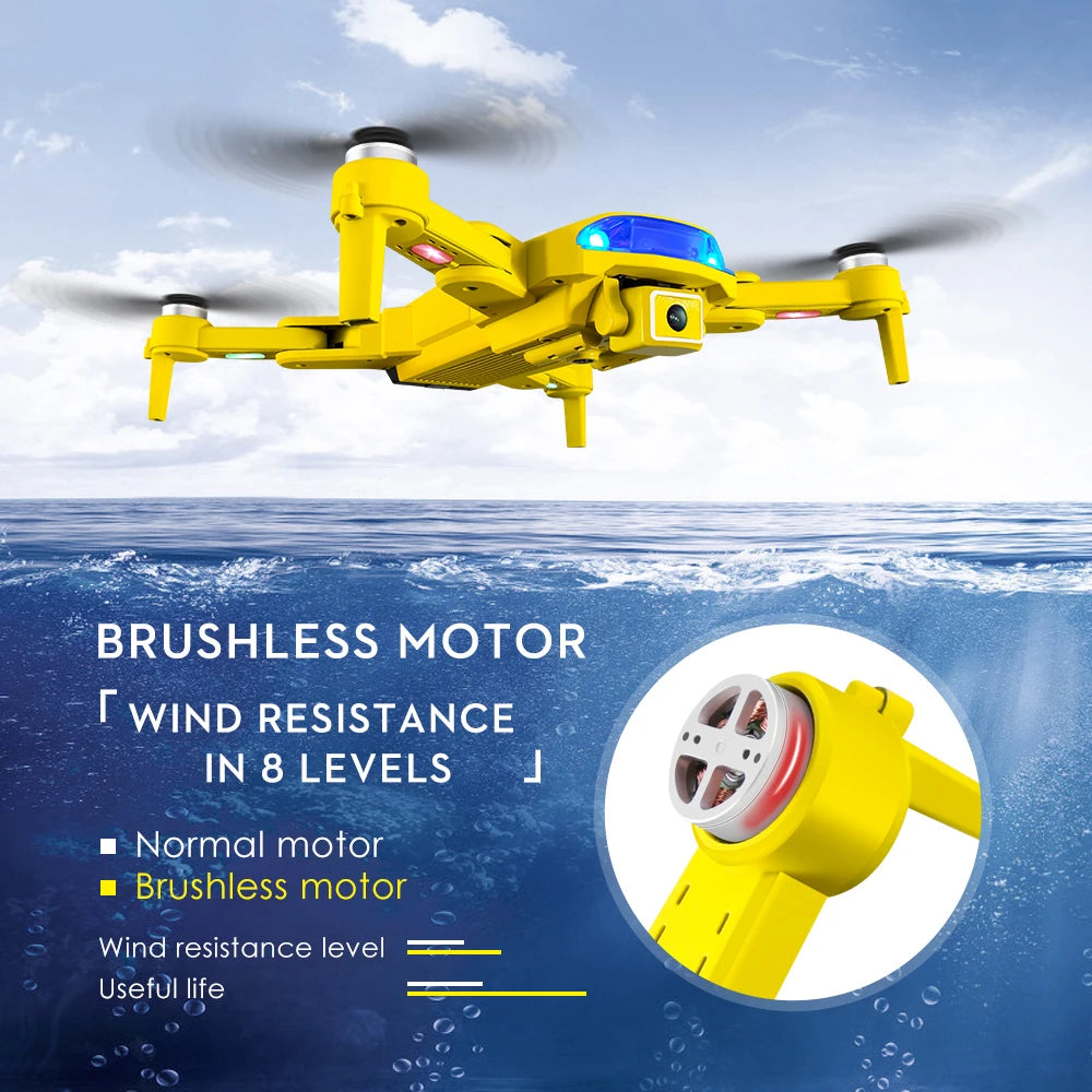2024 New GPS Drone - 6K HD Camera Professional Aerial Photography Brushless Foldable Quadcopter FPV WIFI RC Distance 2000M Gifts Professional Camera Drone 10 2024 New GPS Drone, BRUSHLESS MOTOR WIND RESISTANCE IN