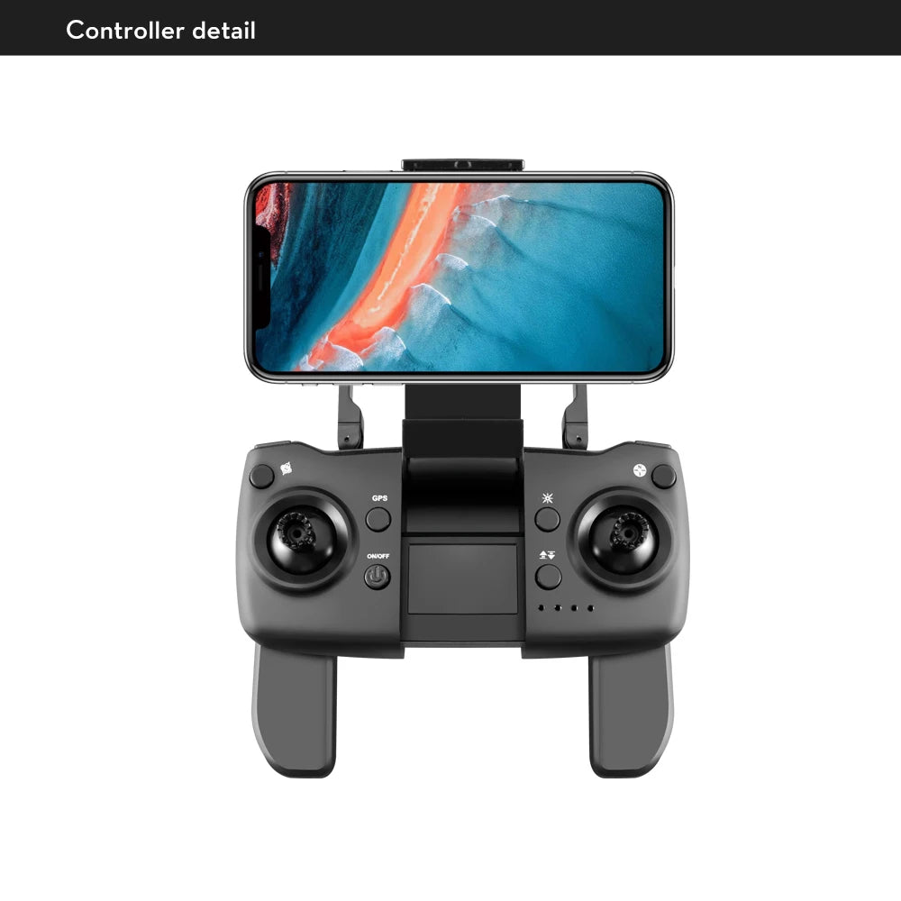 2024 New GPS Drone - 6K HD Camera Professional Aerial Photography Brushless Foldable Quadcopter FPV WIFI RC Distance 2000M Gifts Professional Camera Drone 22 2024 New GPS Drone, 5G Flight Time : 20min FPV Operration