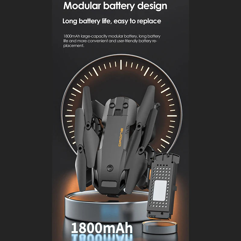 Dron 5G GPS Drone, modular battery design long battery life, easy to replace i8oom