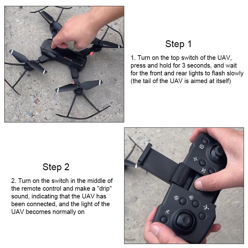 Dron 5G GPS Drone, the quadrotor fuselage is made of high-streng