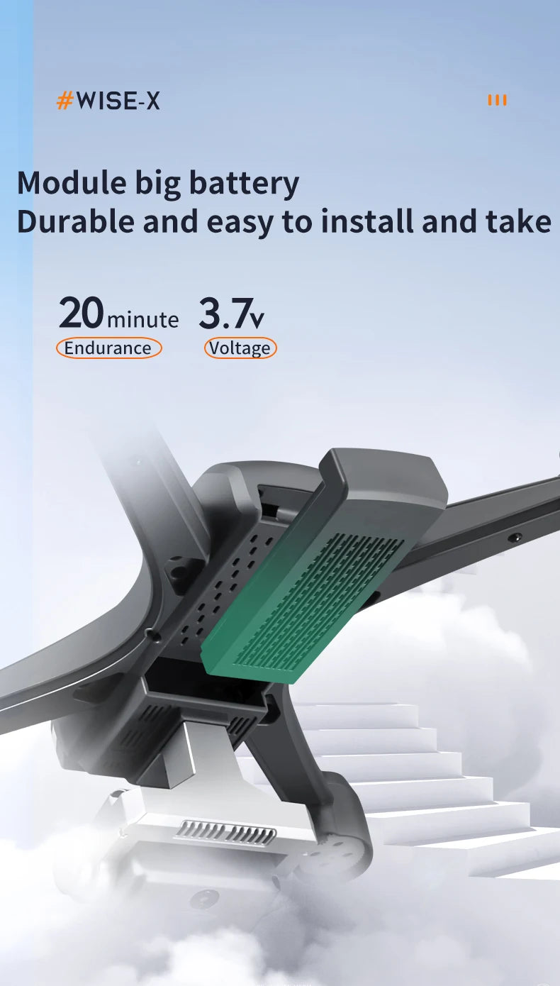 #wise-x module big battery durable and easy to install and take