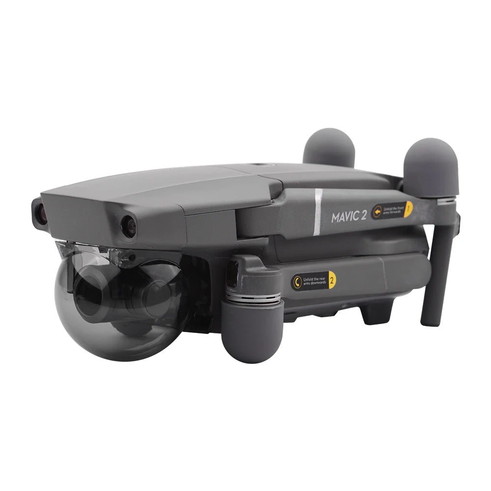 Gimbal عدسة غطاء حامي ل DJI Mavic 2 برو التكبير الطائرة بدون طيار كاميرا قفل استقرار حامي جبل حامل قوس ملحق 13 Gimbal Lens Cap Protector for DJI Mavic 2 pro Zoom Drone .