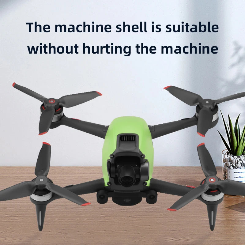 BRDRC غطاء حماية علوي لـ DJI FPV كومبو الغطاء العلوي حافظة الجسم غطاء علوي قابل للاستبدال لملحقات طائرة DJI FPV بدون طيار 14 machine shell is suitable without hurting the machine