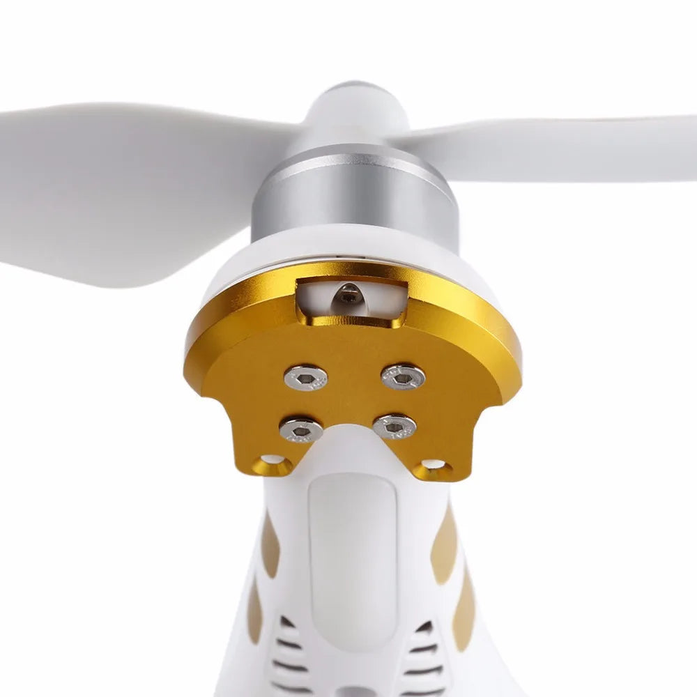 Coloer:golden or silver Package included: 4 x Protective motor mount base