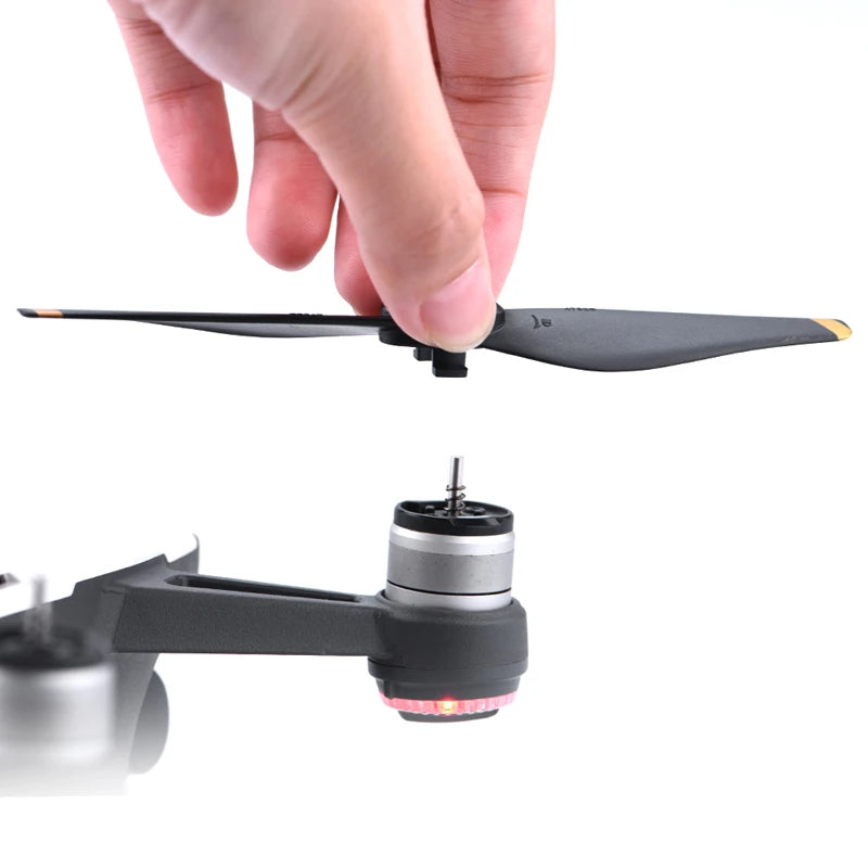 8pcs 4730 Propeller, 4732S propeller Description: Material: PC Applicable models: for Spark Color: