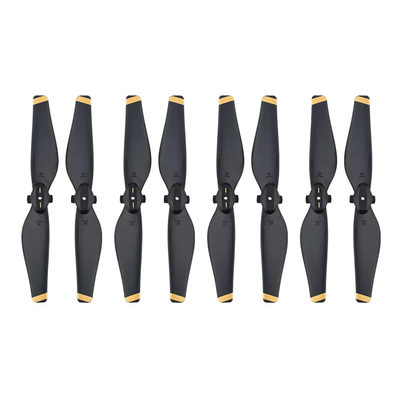 8pcs 4730 Propeller, 4CW 4CCW compatible : Spark drone color 2 : blue red white color 