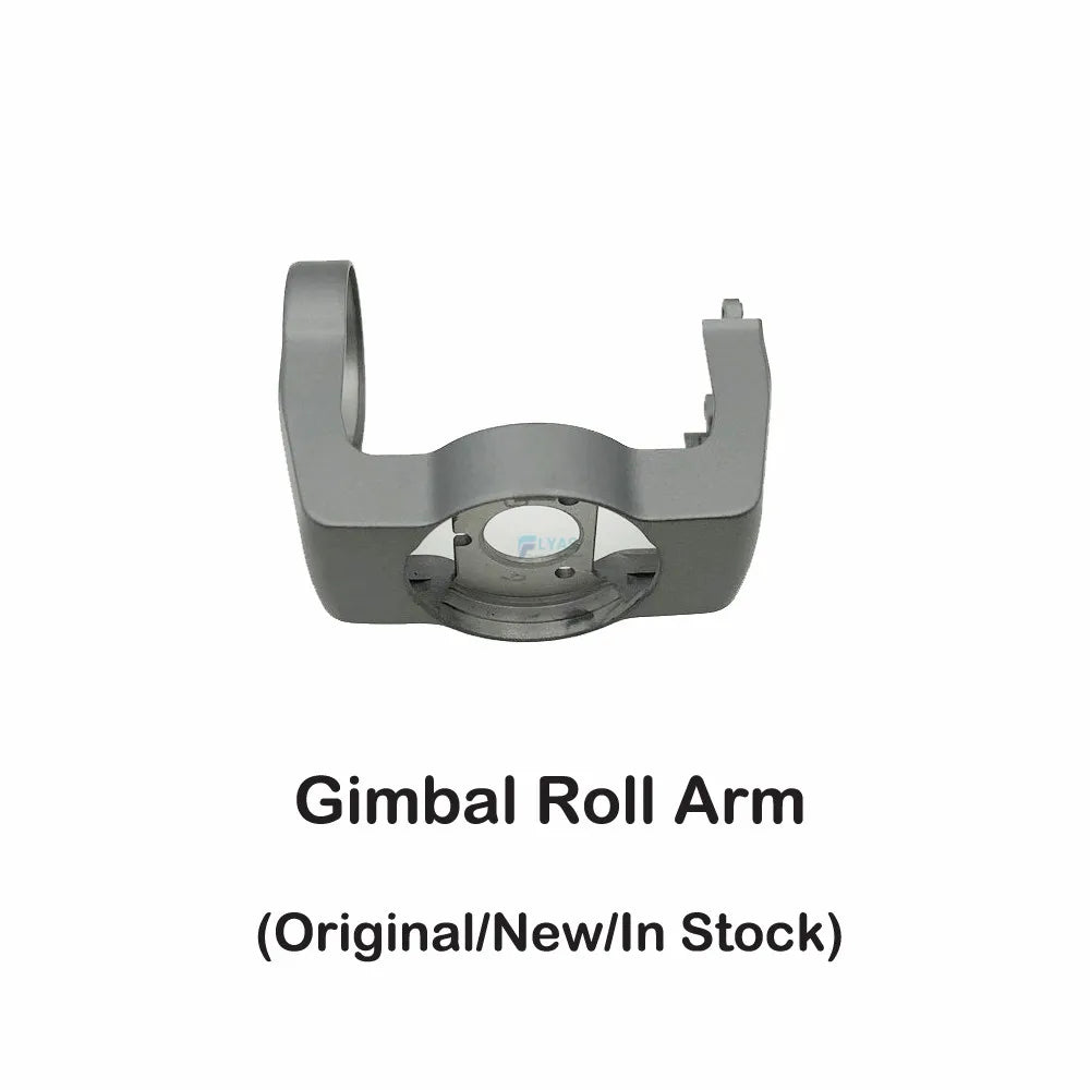 أجزاء انحراف أصلية لمحرك DJI Air 2S - محرك Gimbal YR مع إطار كاميرا تجميع ذراع دوار Yaw مع غطاء غطاء محرك الملعب وكابل PTZ 55 Genuine Gimbal Parts for DJI Air 2S, Gimbal Roll Arm (Original/Newlln Stock