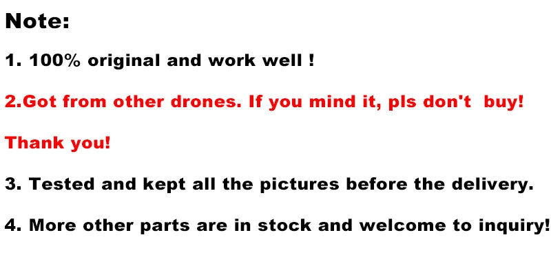 محرك إصلاح محرك الذراع الأصلي المستعمل DJI - محرك 2312A محرك 2312S لـ DJI Phantom 3 Phantom 4 Mavic Pro Mavic Mini 2 Mavic Air 2 25 DJI Original Used Arm Motor Repair Motor