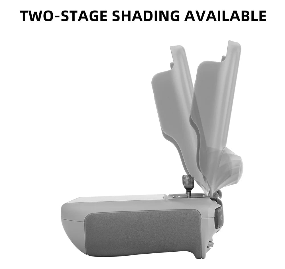 ل DJI Mini 3 Pro التحكم عن بعد Sunhood 2in1 تحكم حامي ل DJI RC غطاء واقٍ مزخرف لهاتف آيفون الشمس هود Mini3 اكسسوارات مجموعة غطاء 18 TENENELE Aircraf operates at 2.4GHz . DJI Mini 3 Pro