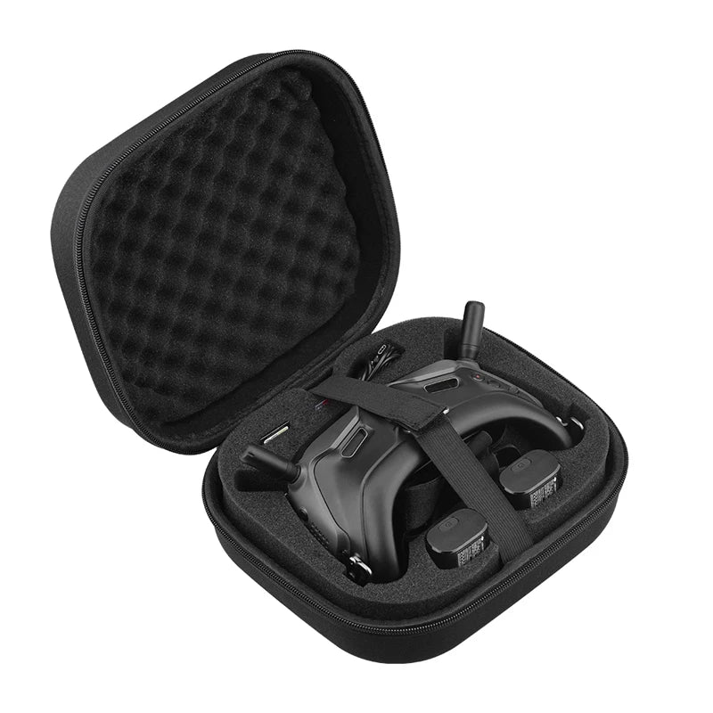 Storage Bag For FPV Combo Goggles V2, Pu Storage Bag fit for 1 : Nylon Storage Bag Weight : 426g Package