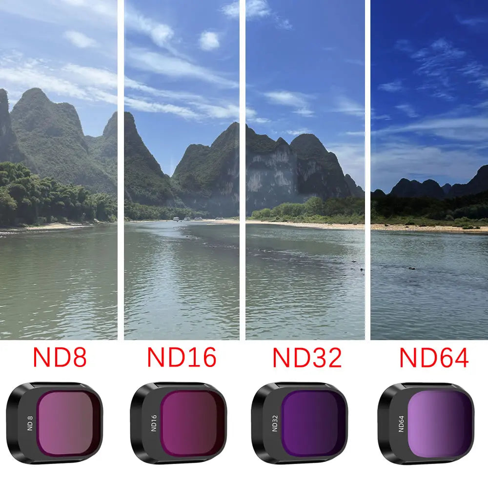 Aluminum Alloy Filter Set for DJI Mini 4 Pro Filter Camera SPECIF