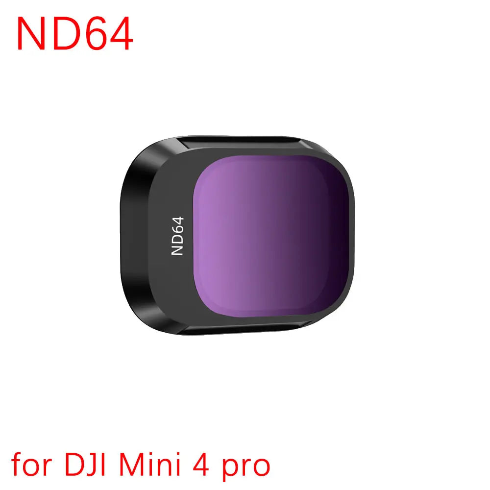Aluminum Alloy Filter Set for DJI Mini 4 Pro Filter Camera SPECIF