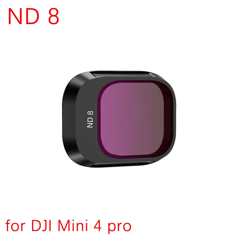 Aluminum Alloy Filter Set for DJI Mini 4 Pro Filter Camera SPECIF