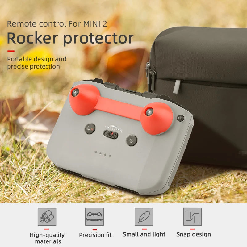غطاء عصا التحكم عن بعد لـ DJI Mavic 3/Mini 2/MINI 3 PRO حامل الإبهام الروك حامي عصا لطائرة Mavic Air 2/2S بدون طيار 10 Remote control For MINI 2 Rocker protector Portable design and precise protection High-quality Precision fit Small