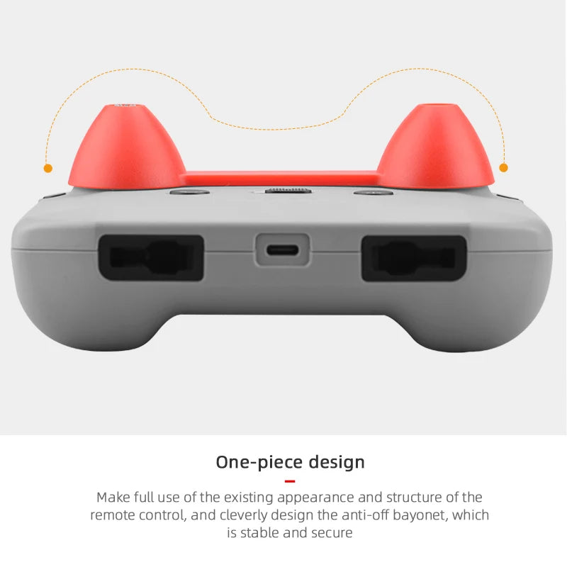 غطاء عصا التحكم عن بعد لـ DJI Mavic 3/Mini 2/MINI 3 PRO حامل الإبهام الروك حامي عصا لطائرة Mavic Air 2/2S بدون طيار 14 one-piece design Make full use of the existing appearance and structure of the remote control .