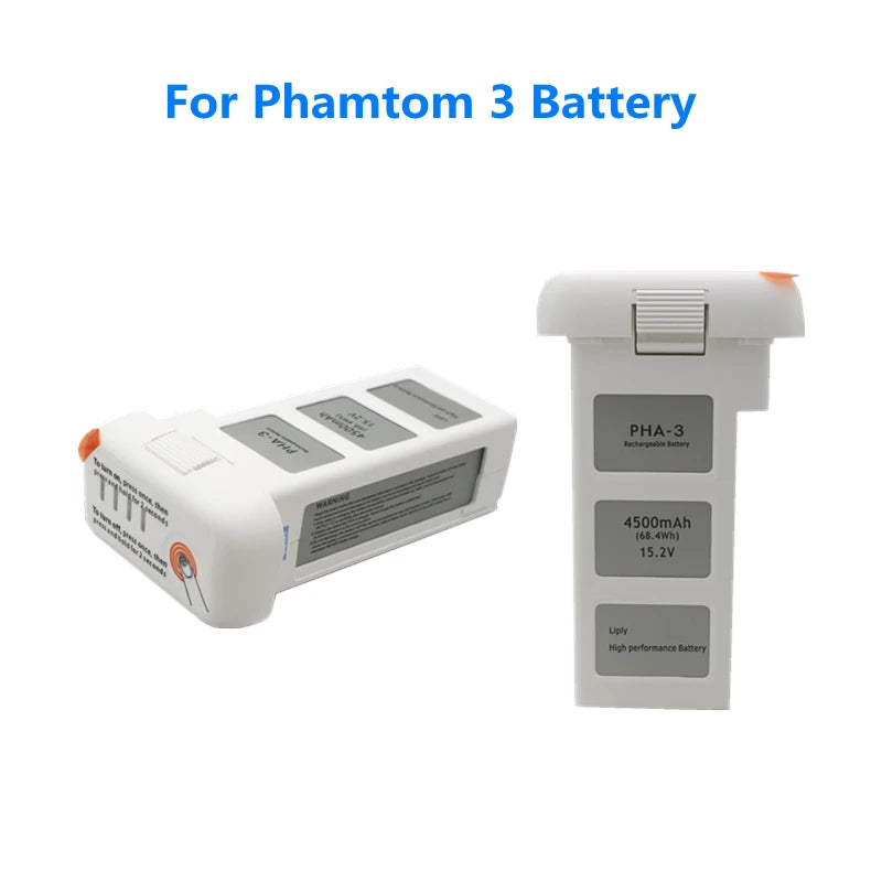 DJI Phantom 3 battery - 15.2V 4500mah intelligent flight battery life for phantom 3 series drone replacement battery 24 minutes Modular Battery 7 DJI Phantom 3 battery, Phamtom 3 Battery PHA-3 450OMAh (68.4w