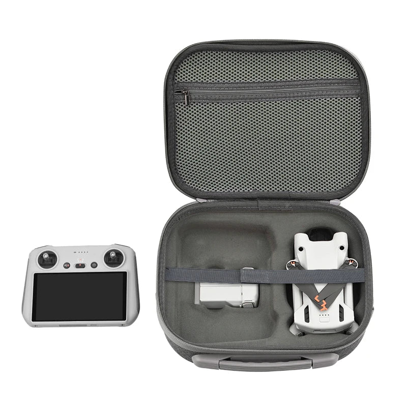 حقيبة تخزين لـ DJI Mini 3 Pro - حقيبة حمل جهاز التحكم عن بعد بطارية الطائرة بدون طيار حقيبة كتف محمولة ملحقات الطائرة بدون طيار 18 Storage Bag For DJI Mini 3 Pro, case design to protect your drone and accessories from accidental bumps, dents and scratches .