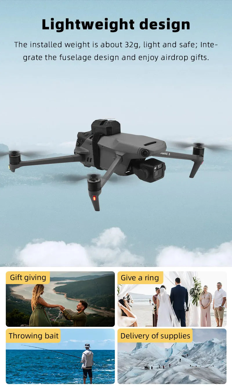 lightweight design The installed weight is about 32g, light and safe; Inte 
