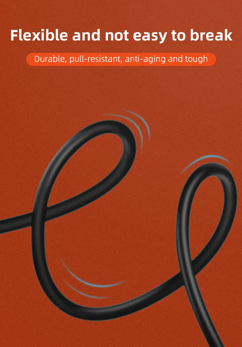 Flexible and not easy to break Durable, pull-resistant, anti-aging and
