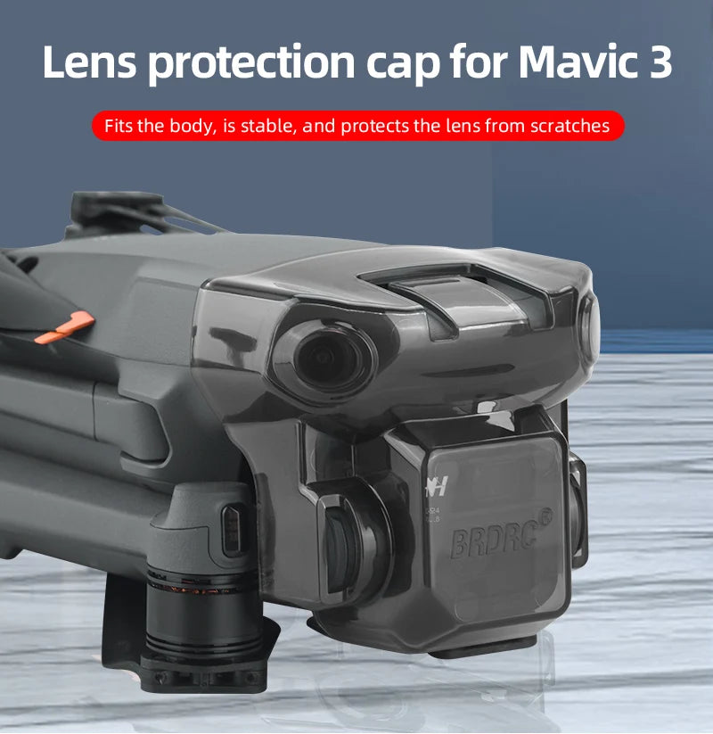 المروحة الحرس حامي ل DJI Mavic 3 الطائرة بدون طيار خفيفة الوزن شفرة الدعائم الجناح غطاء مروحة الوفير إكسسوارات قطع غيار 26 Propeller Guard, Lens protection cap for Mavic 3 Fits the body; is stable; and protects the