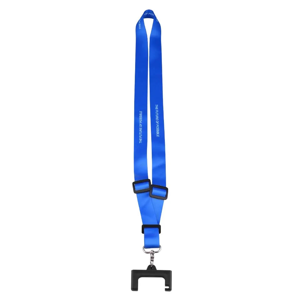 easy put on a lanyard to free your hands, 2.