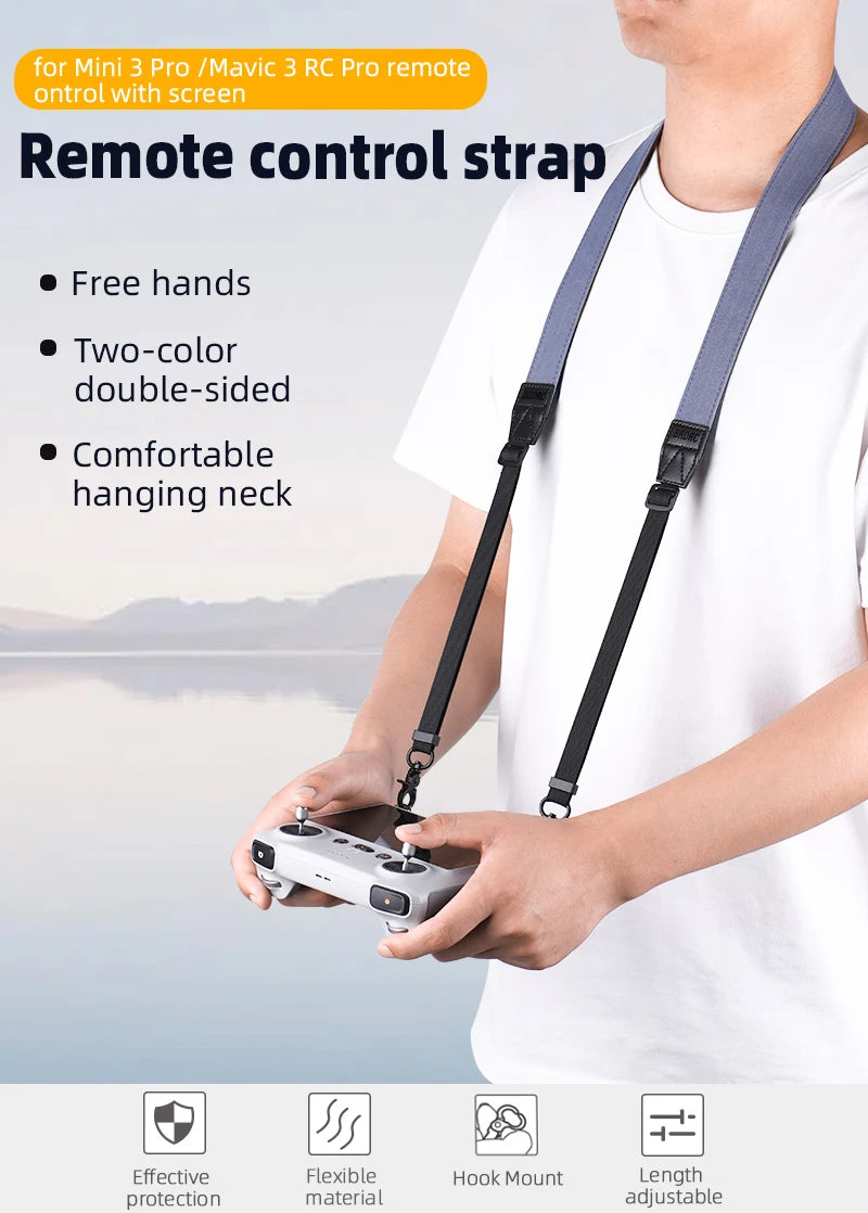 Remote Controller Lanyard NeckStrap for DJ