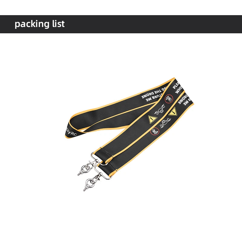 Remote Controller Lanyard for DJI Mini 3 PRO, the external silicone protective cover is effective anti-drop, shock-resistant and scratch-resistant,