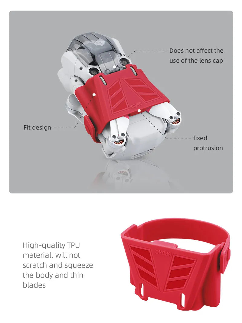 Propeller Holder for DJI Mini 3 PRO, Does not affect the use of the lens cap Fit design fixed protrusion High-quality T