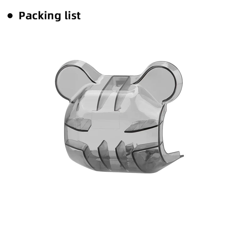 translucent design, easy to observe the protection status of the gimbal 