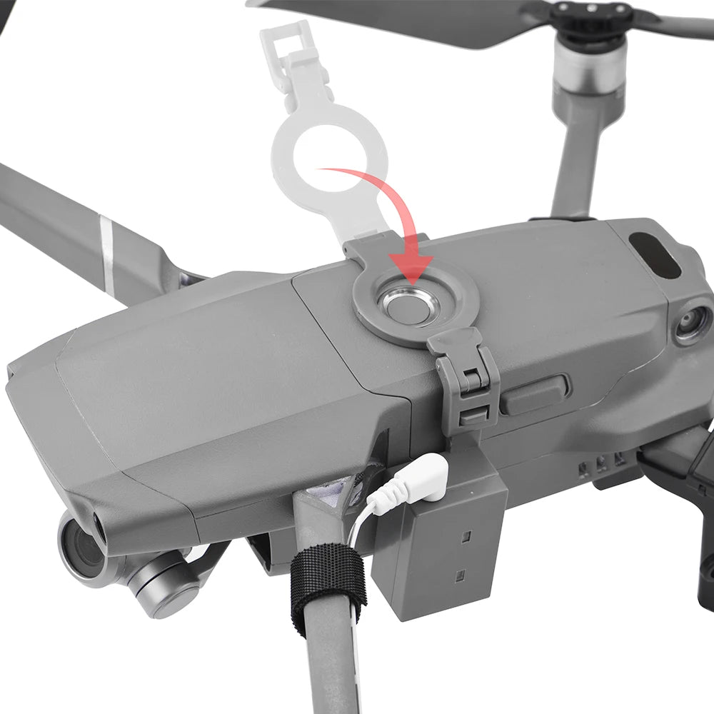 landing gear is installed at the bottom, which can effectively raise the drone by 3.2cm