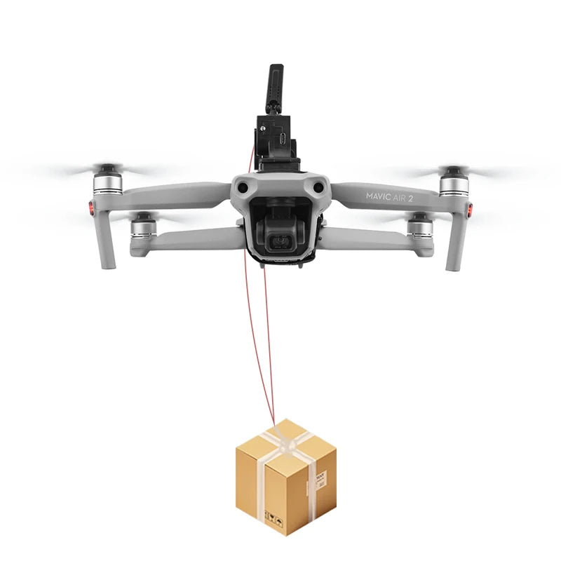 fixable on the drone without affecting the flight.