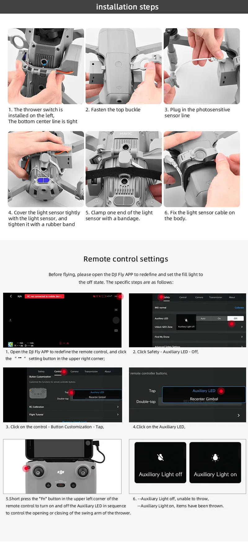 Airdrop System for DJI Mavic 3