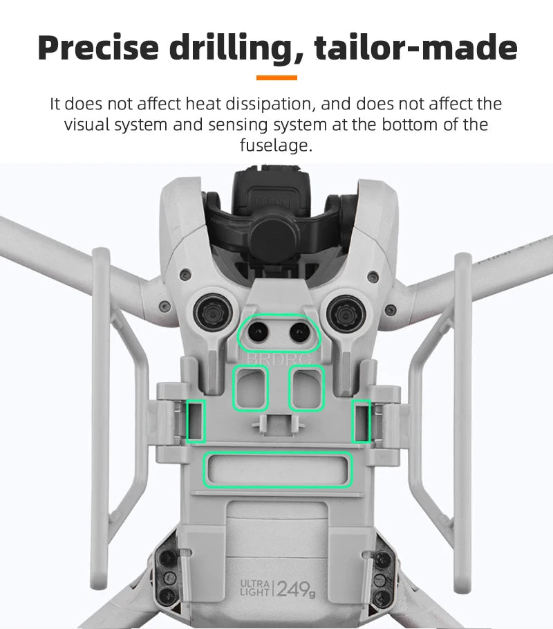 Landing Gear for DJI MINI 3 Pro, HGRA|2499 does not affect heat dissipation, and does not