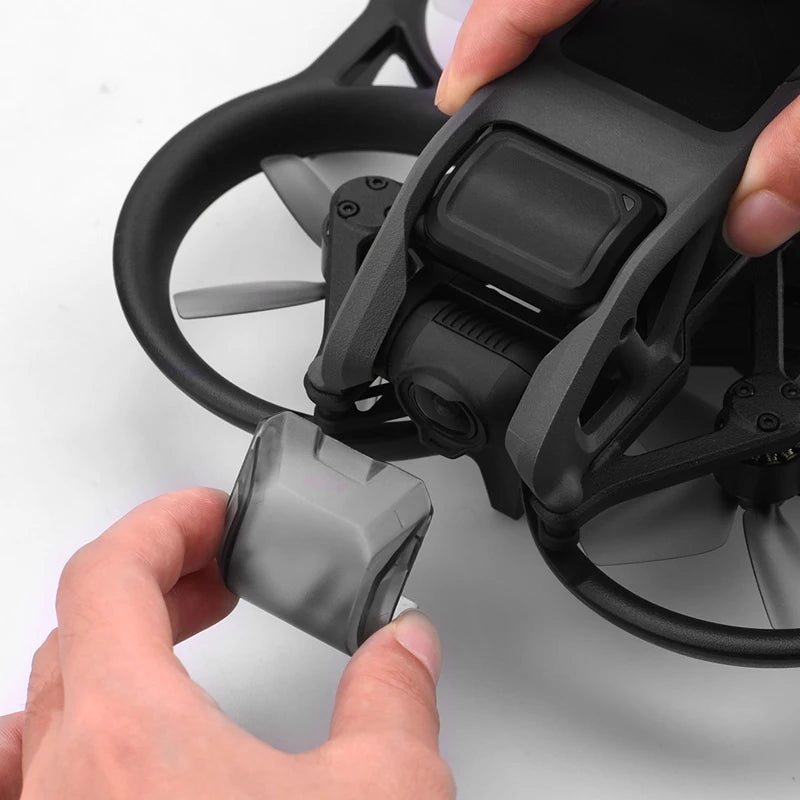 غطاء عدسة لـ DJI AVATA - غطاء عدسة للكاميرا بدون طيار واقي كوادكوبتر مقاوم للغبار لملحقات الطائرة بدون طيار DJI AVATA 8 Lens Cover for DJI AVATA, Avata: 4.9g weight: 4.7g