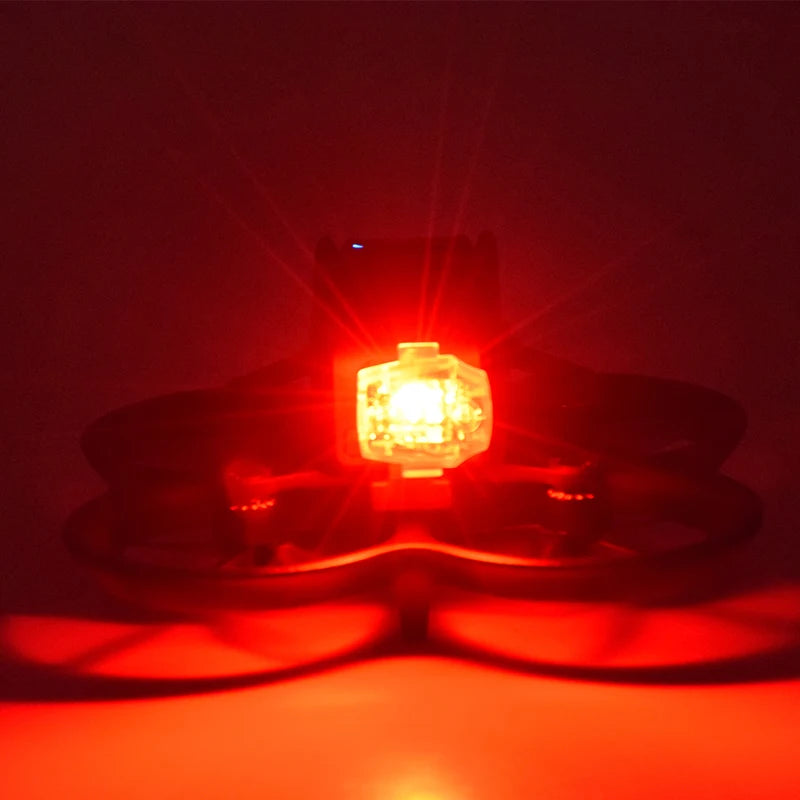 3.4*3.4*1.5cm Packing list: 1pcs Strobe light