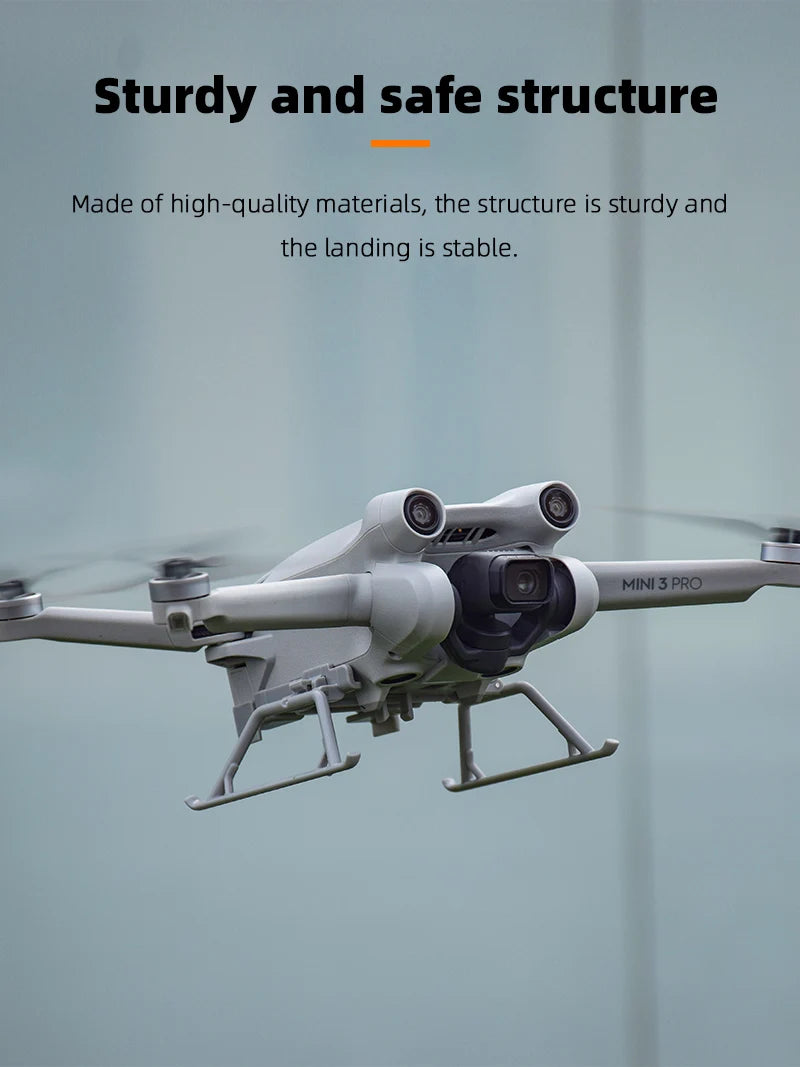 Propeller Holder, the structure is made of high-quality materials and the landing is stable: MINI 3 PRO 