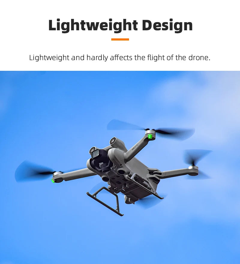 Propeller Holder, Design Lightweight and hardly affects the flight of the drone 