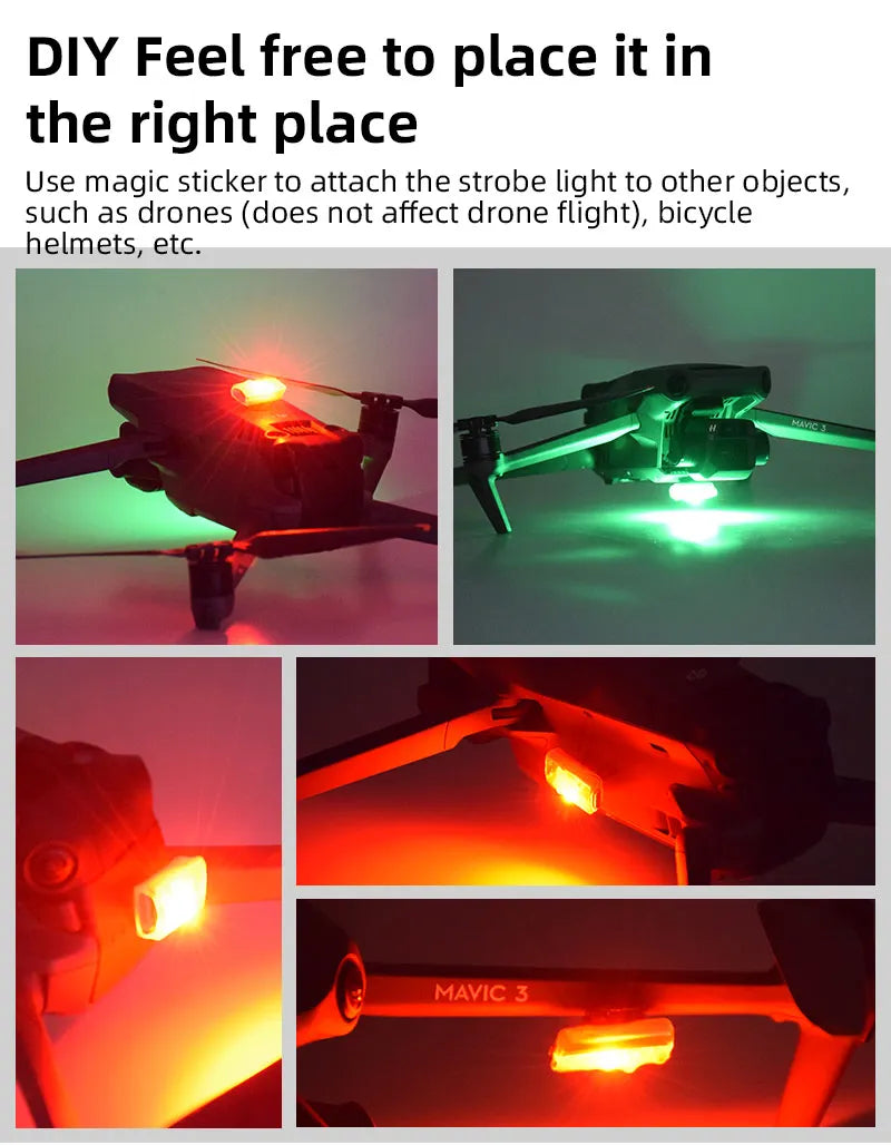 Strobe Light for Motorcycle/Bicycle