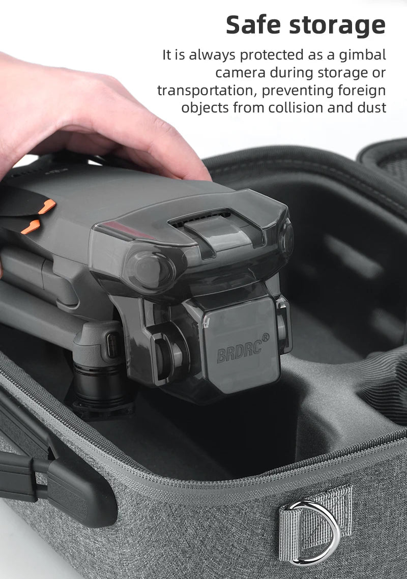 Lens Cap Gimbal Holder Case for DJI Mavic 3 Drone, BRDRC's gimbal camera is always protected during storage or transportation .