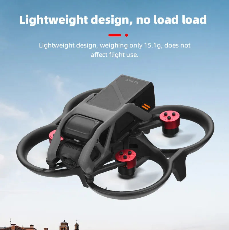Gimbal Camera Bar for DJI Avata Drone - Lens Bumper Protector Anti-collision Aluminum Alloy PTZ Guard Accessories 24 Gimbal Camera Bar for DJI Avata Drone, light weight design, no load load does not affect flight use . only 15.1g,