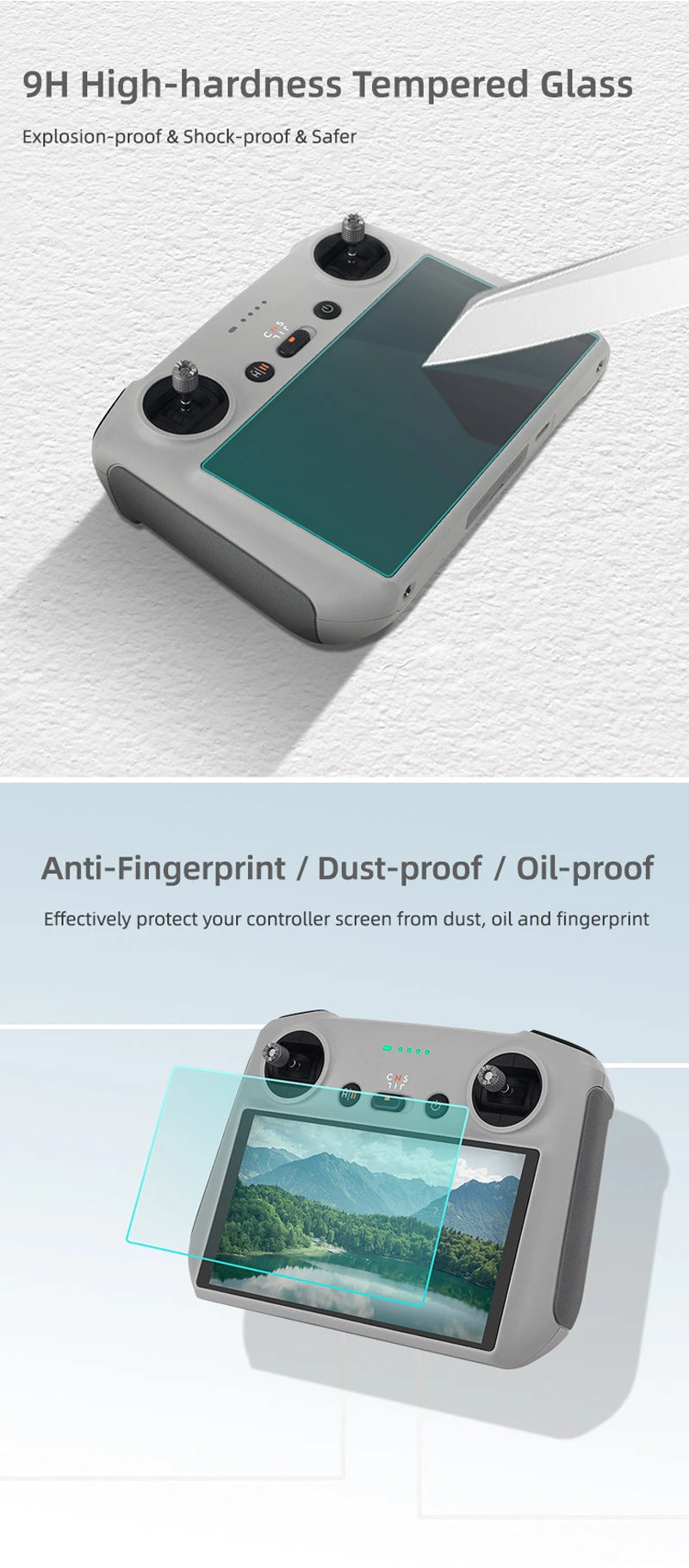 9H High-hardness Tempered Glass Explosion-proof & Shock-proof