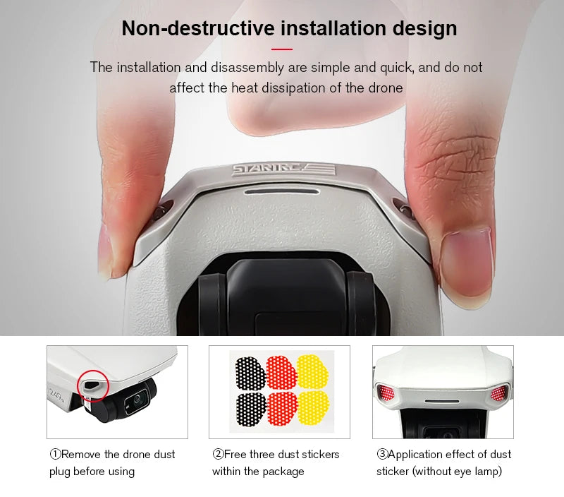 installation and disassembly are simple and quick; and do not affect the heat
