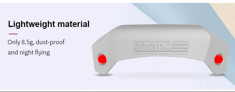 Lightweight material Only 8.5g, dust-proof and night flying SVR