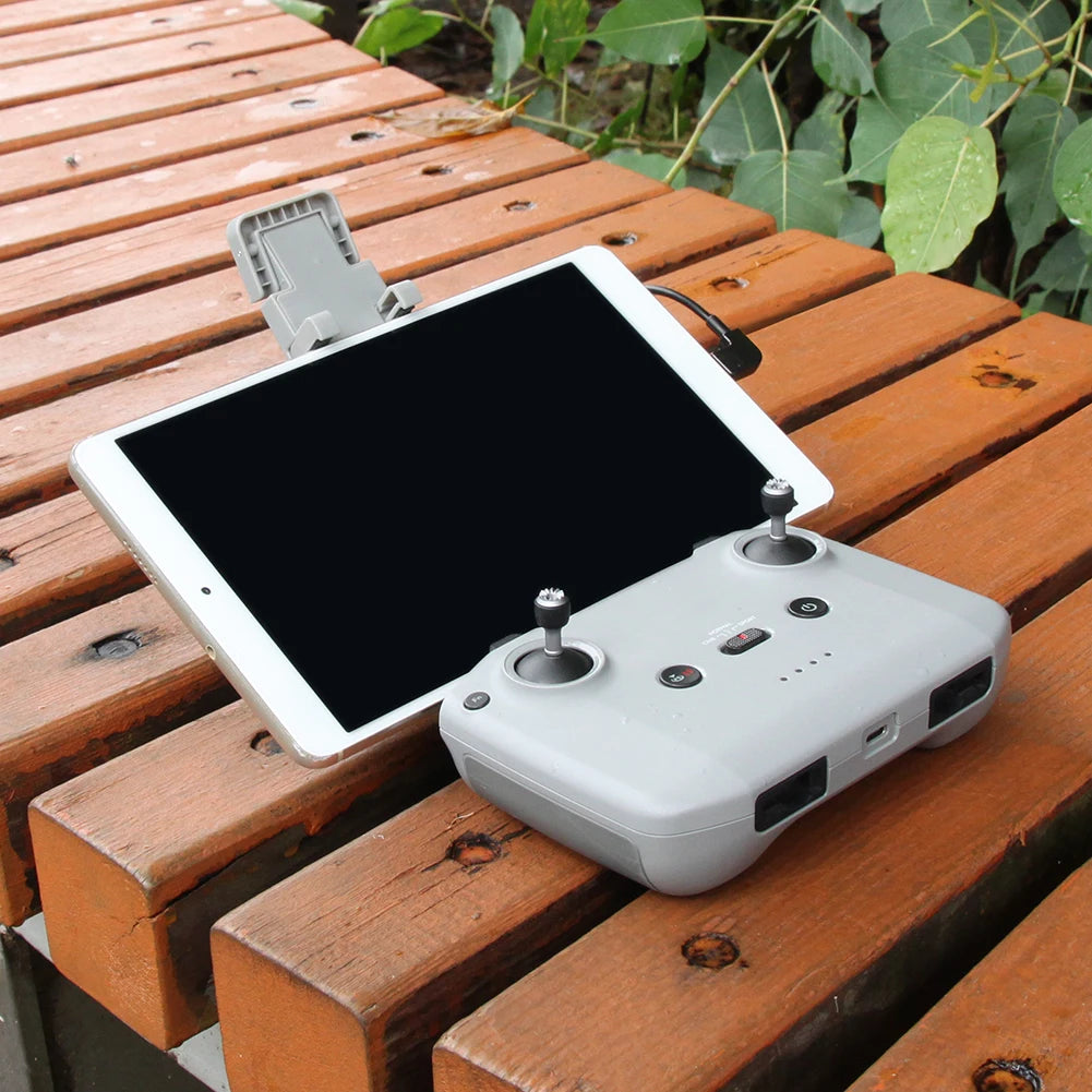 Foldable Expansion Bracket Tablet Clip Holder Remote Control Phone Mount for DJI Air