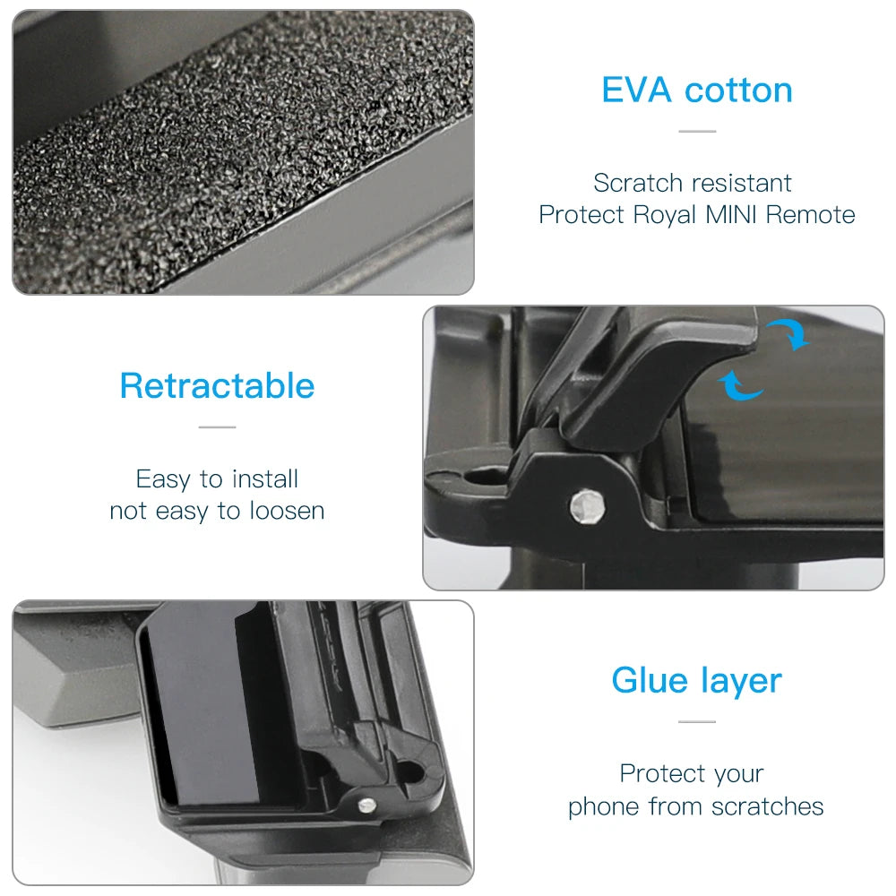EVA cotton Scratch resistant Protect Royal MINI Remote Retractable Easy to install not easy